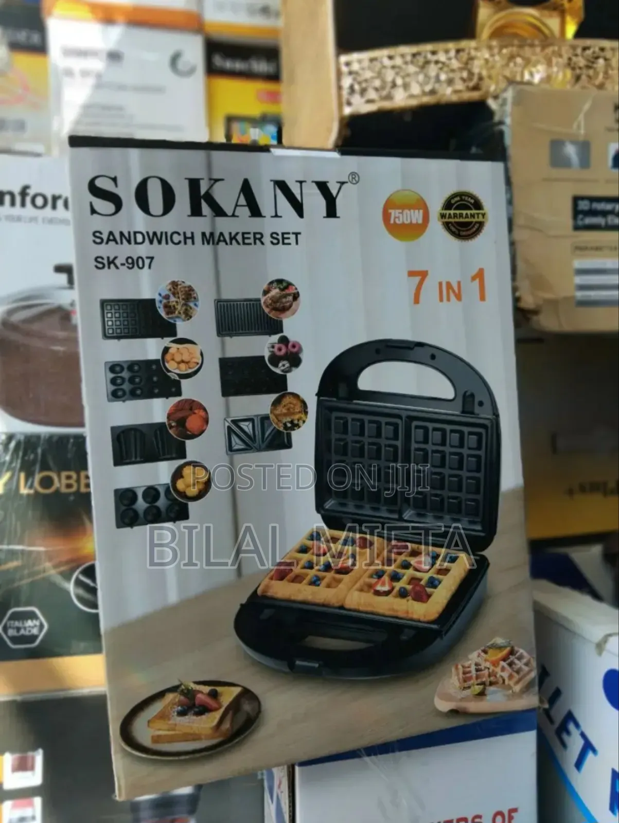 Sokany 7 in 1 Sandwich Maker