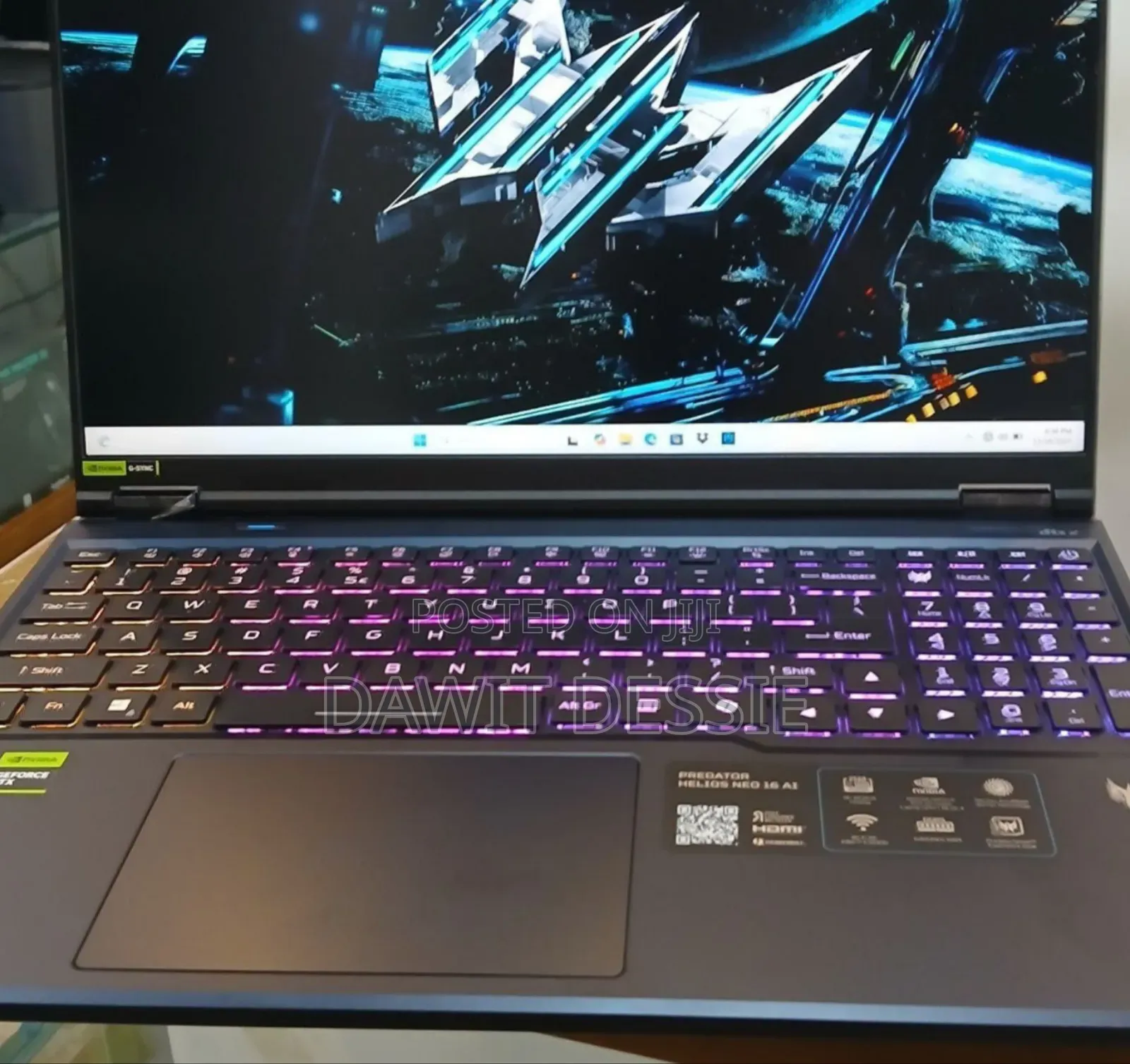 New Laptop Acer Predator Helios Neo 16 32GB Intel Core Ultra 9 SSD 1T