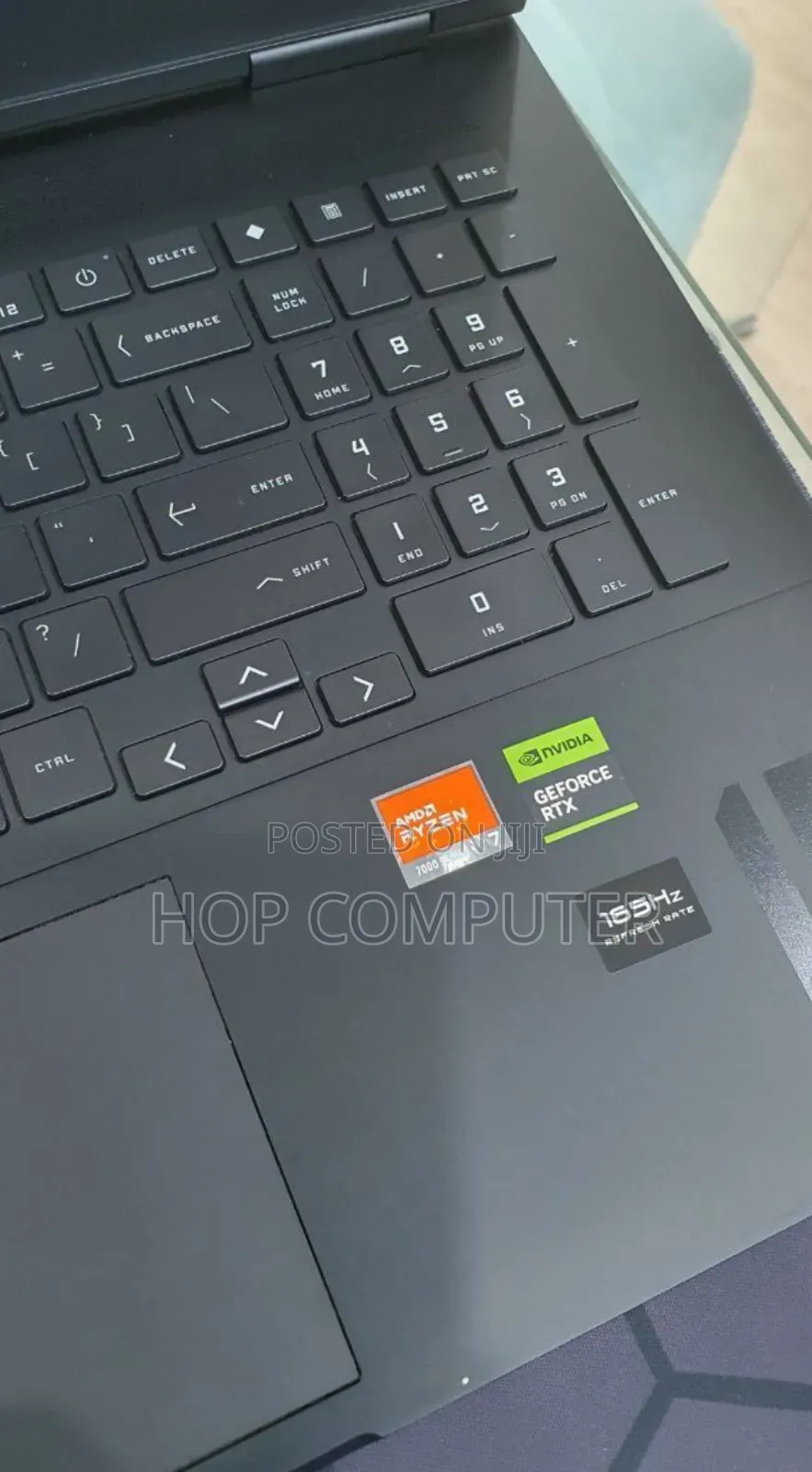 New Laptop HP Omen 16 16GB AMD Ryzen 7 SSD 1T