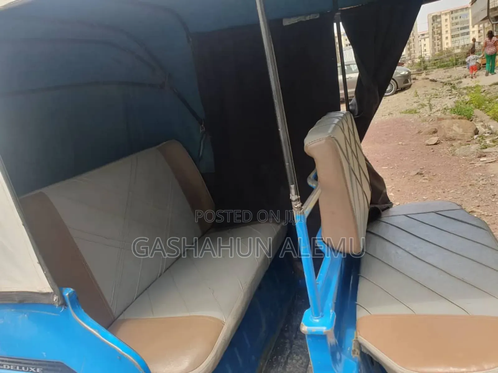 TVS King Deluxe Plus iTouch Start 2020 Blue