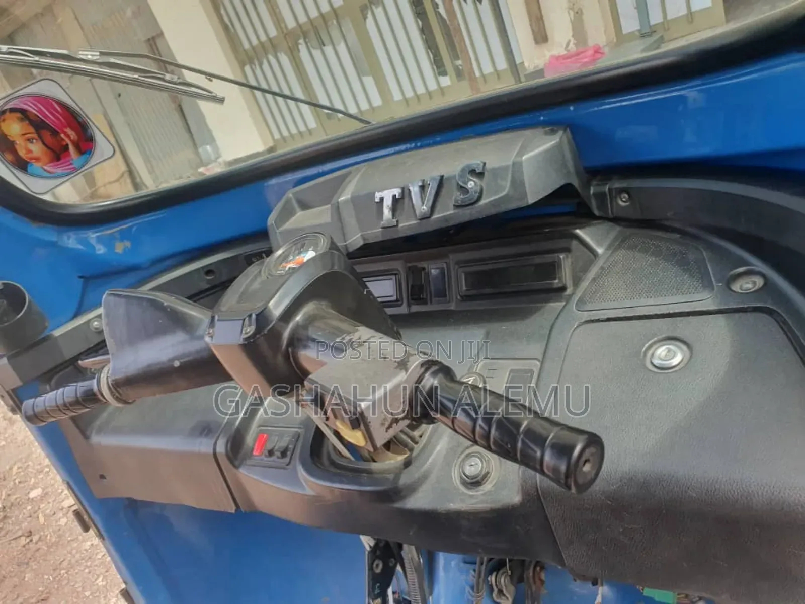 TVS King Deluxe Plus iTouch Start 2020 Blue