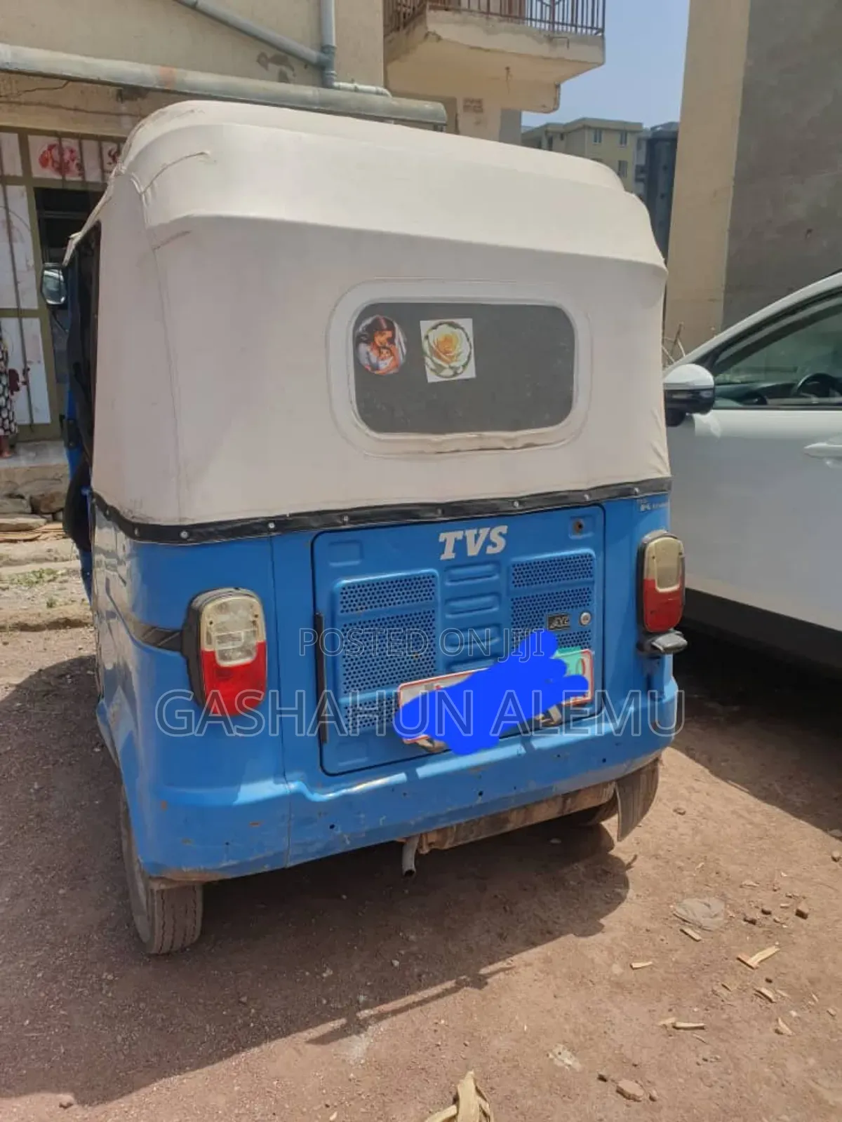 TVS King Deluxe Plus iTouch Start 2020 Blue