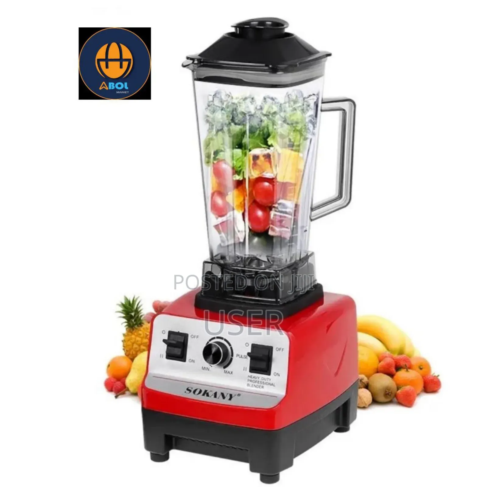 Sokany Commercial Blender
