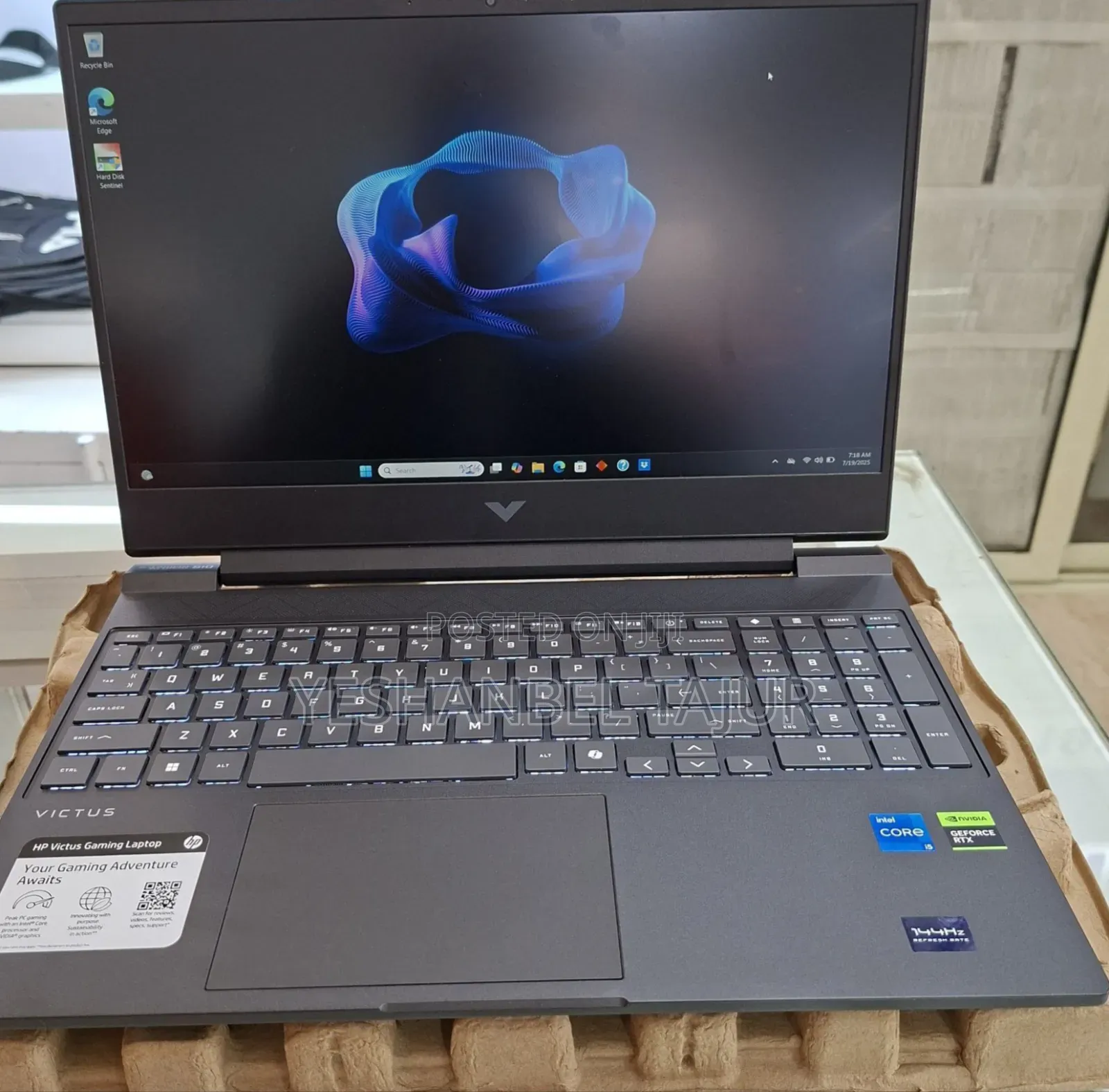 New Laptop HP Victus 15 16GB Intel Core I5 SSD 512GB