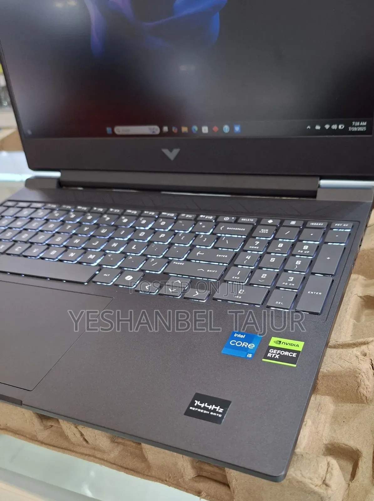 New Laptop HP Victus 15 16GB Intel Core I5 SSD 512GB