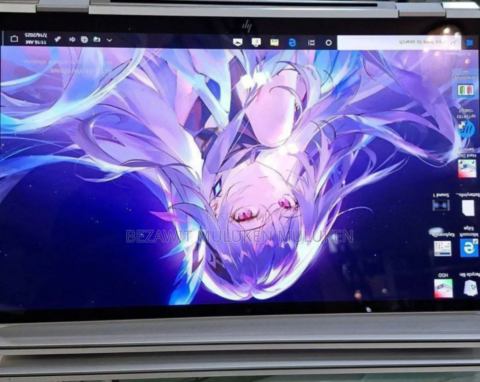 New Laptop HP Spectra 13 16GB Intel Core I7 SSD 512GB