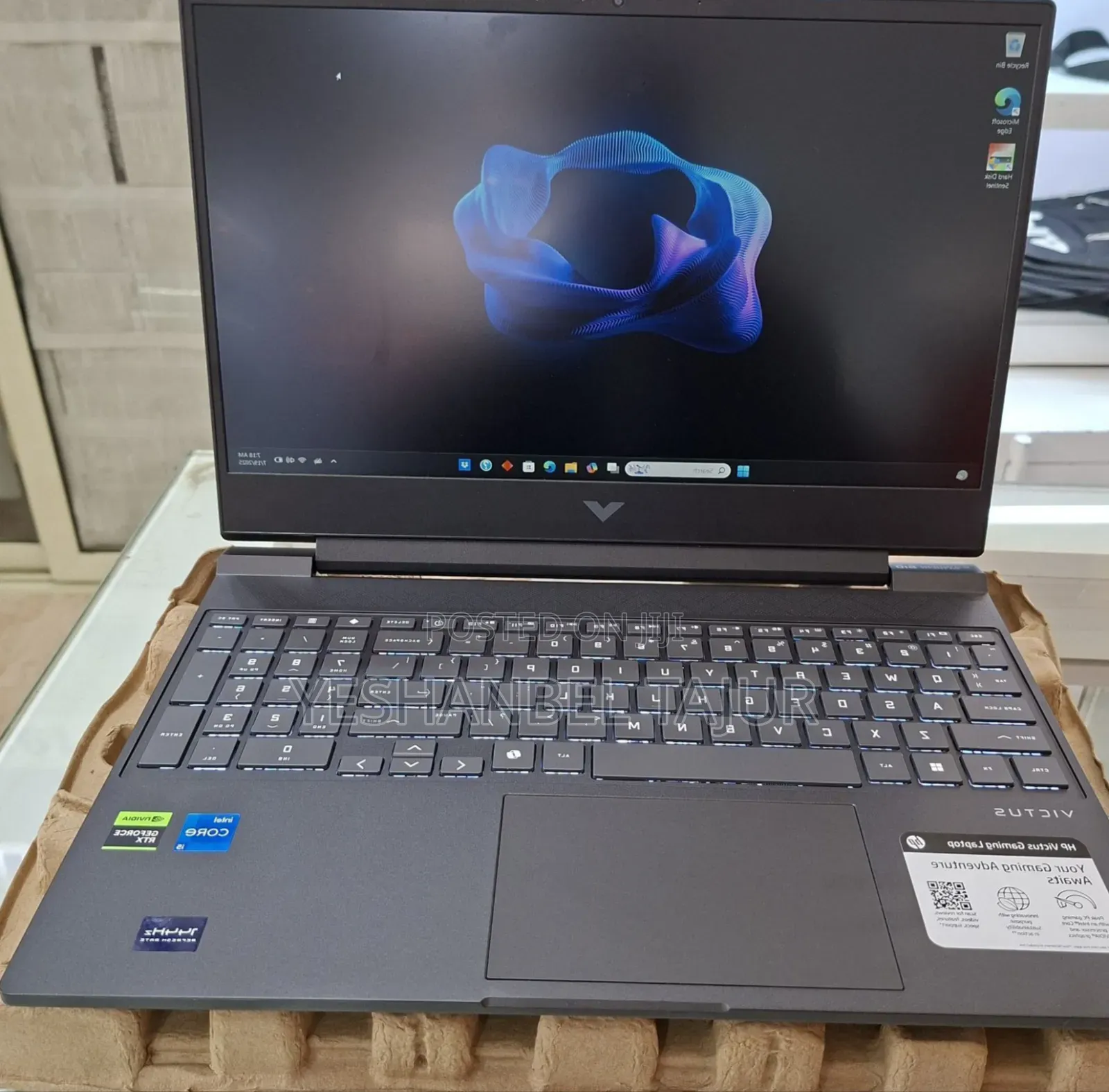 New Laptop HP Victus 15 16GB Intel Core I5 SSD 512GB