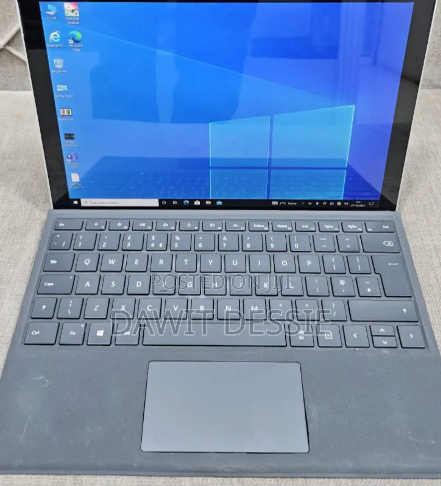 New Laptop Microsoft Surface Pro 7 16GB Intel Core I7 SSD 256GB