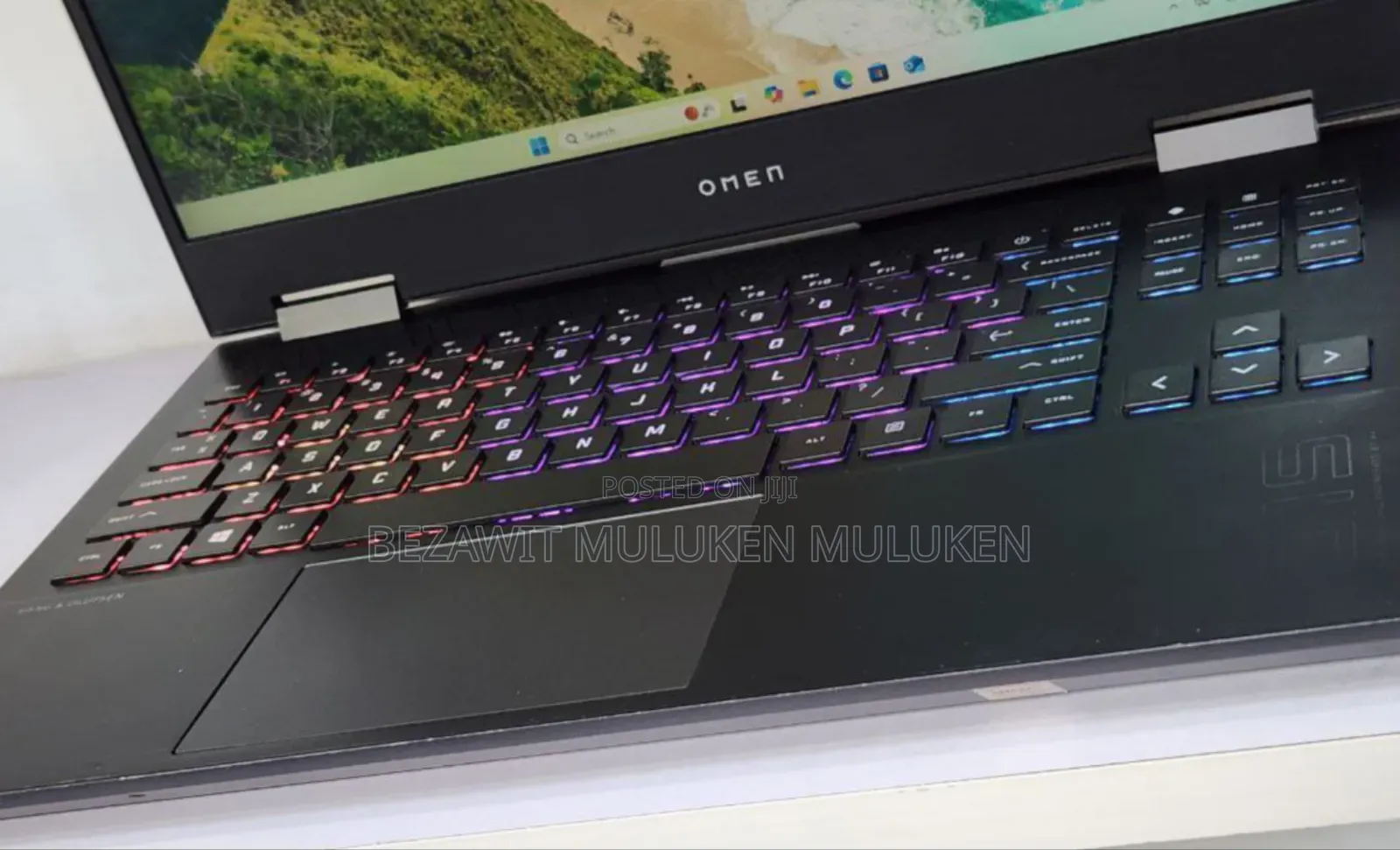 New Laptop HP Omen 15 16GB AMD Ryzen 7 SSD 512GB