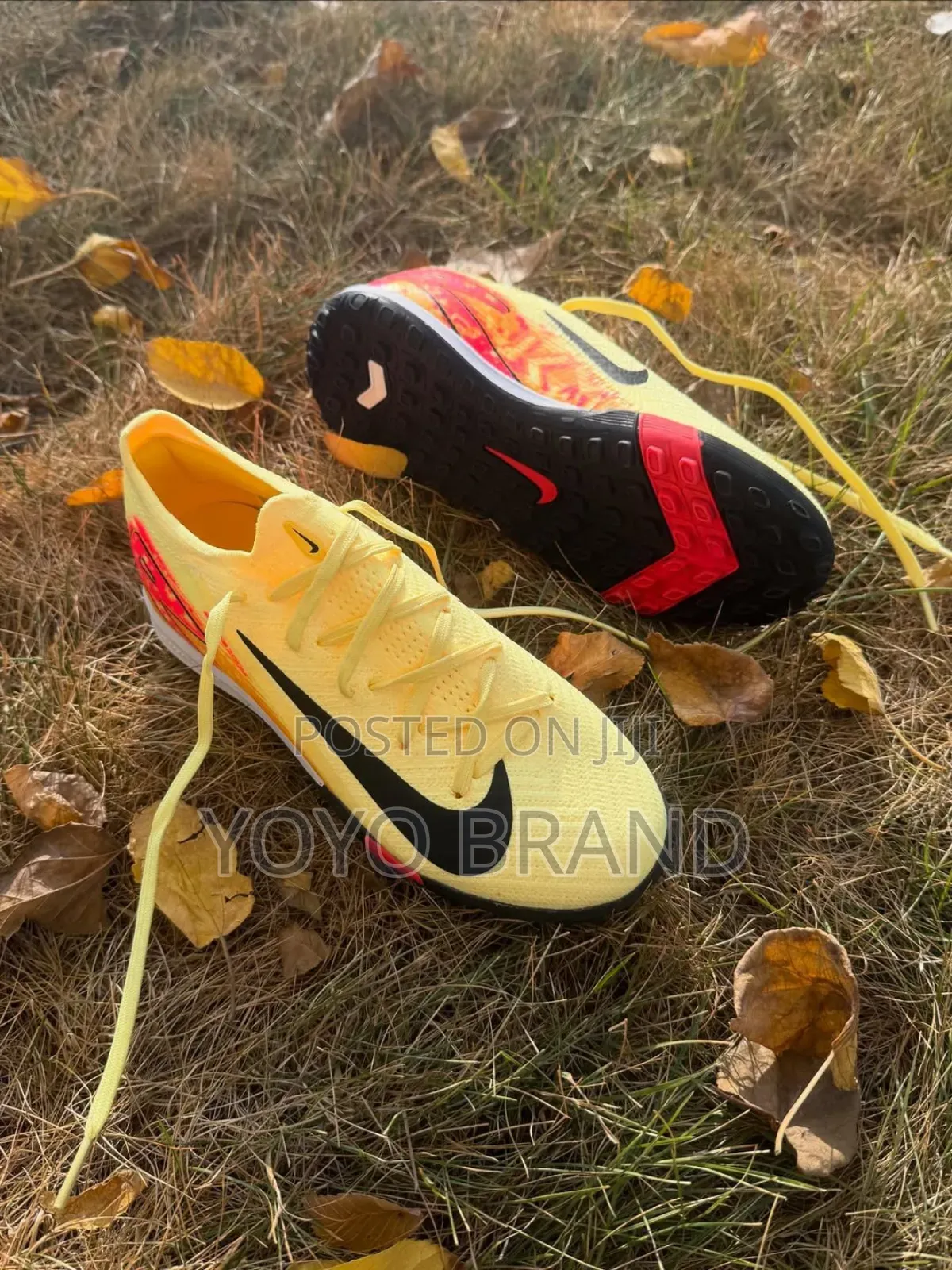 New Nike Futsal Yellow Orginal Shoes