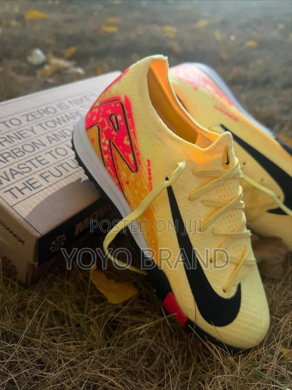 New Nike Futsal Yellow Orginal Shoes