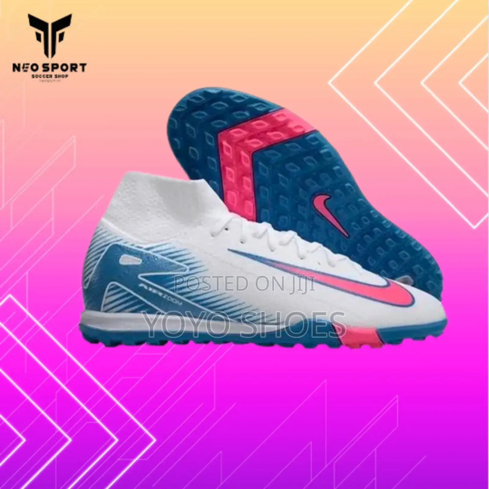 New Nike Air Zoom Boots Futsal Foot Ball Shoes