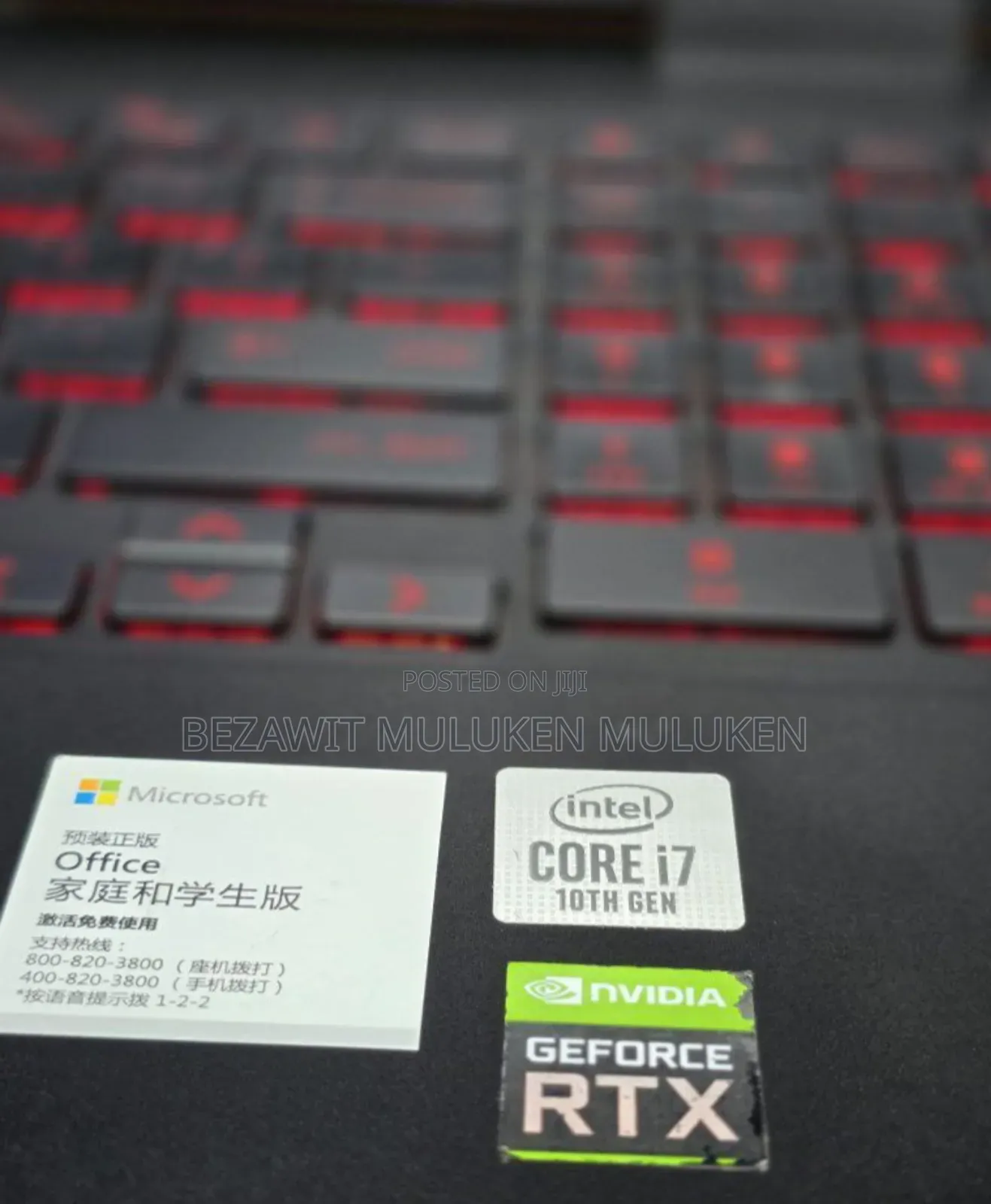 New Laptop HP Omen 15 16GB Intel Core I7 SSD 512GB