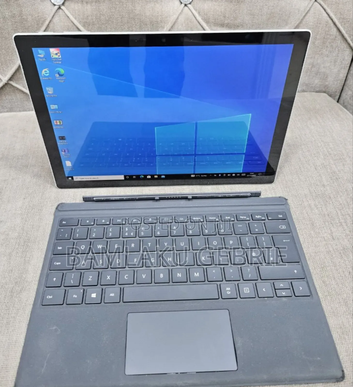 New Laptop Microsoft Surface Pro 7 16GB Intel Core I7 SSD 256GB