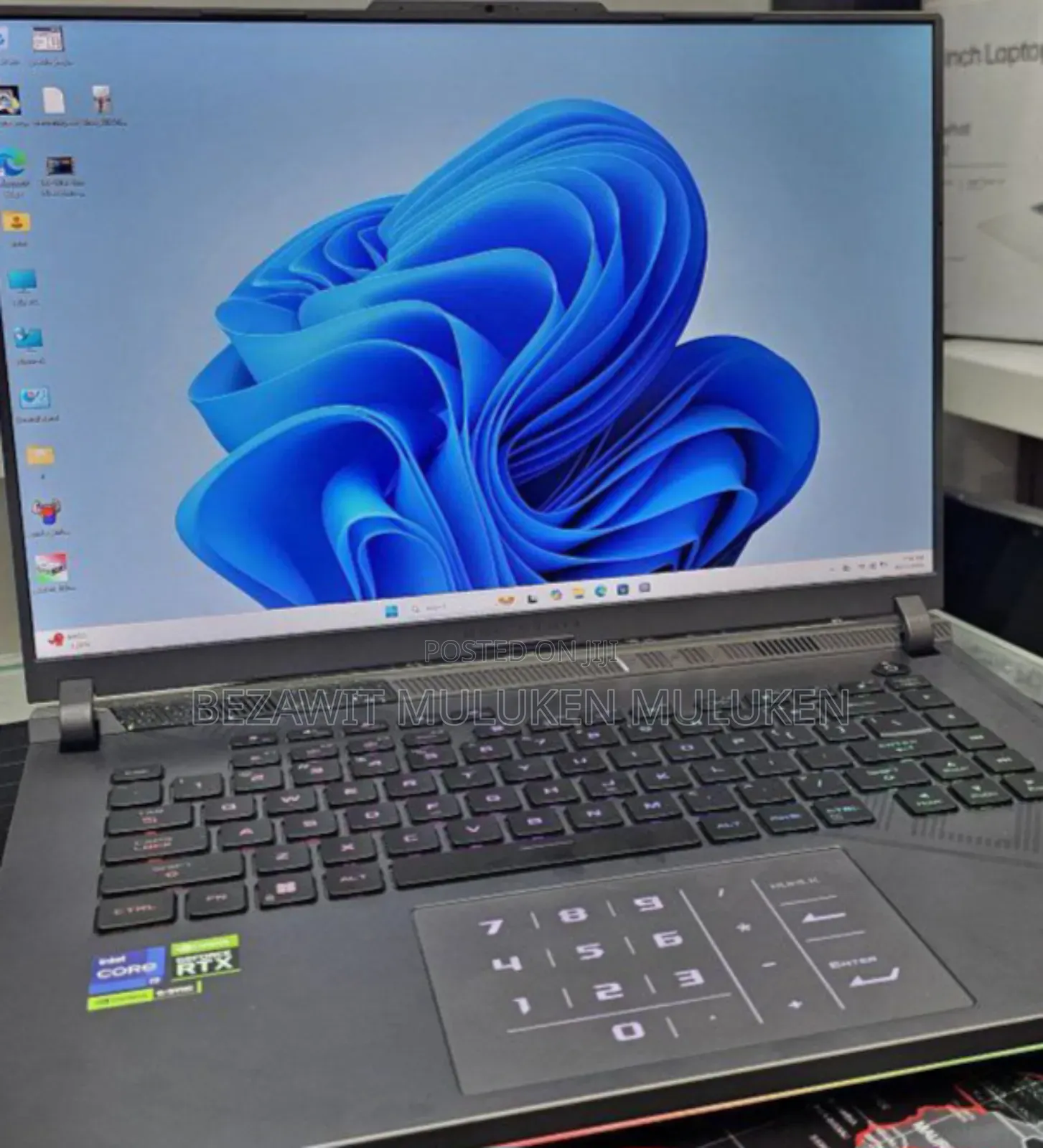 New Laptop Asus ROG Strix G15 16GB Intel Core I9 SSD 512GB