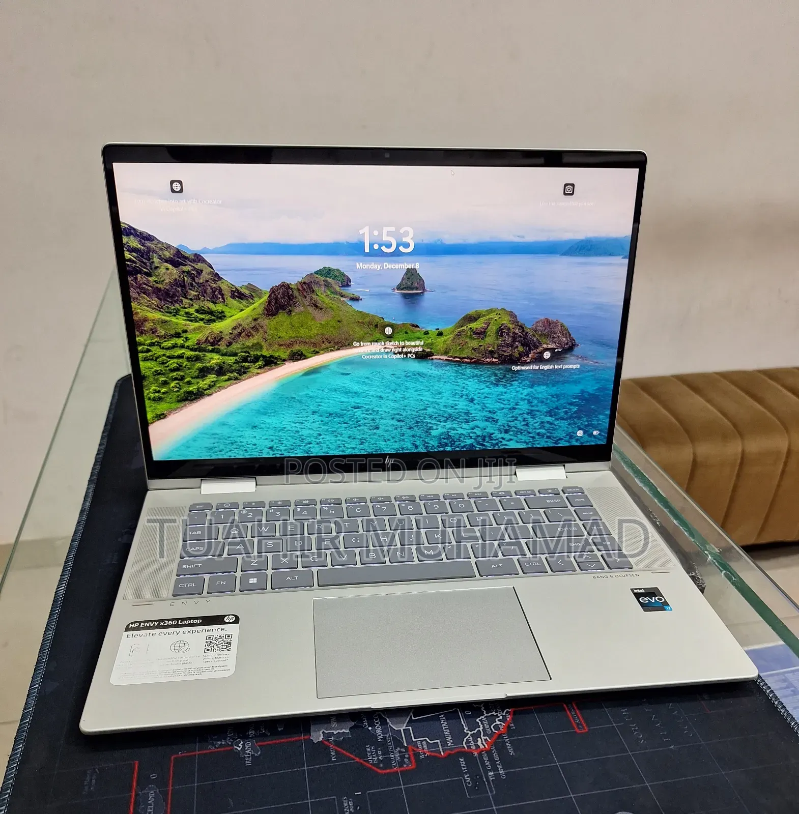 New Laptop HP Envy X360 16GB Intel Core I7 SSD 512GB