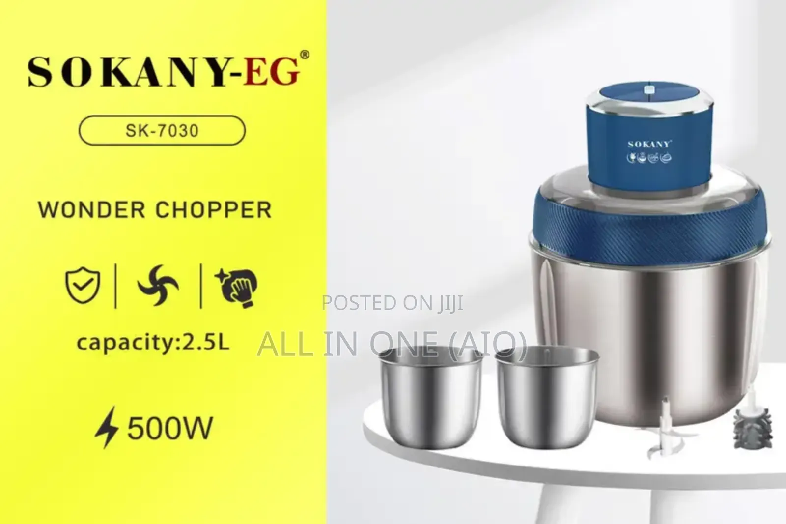  Sokani ባለ 3 ቦል መፍጫ