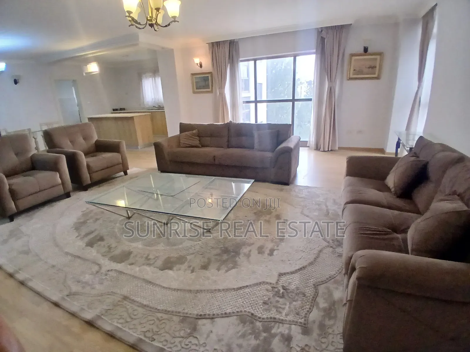 Furnished 3bdrm Apartment in Bole for rent