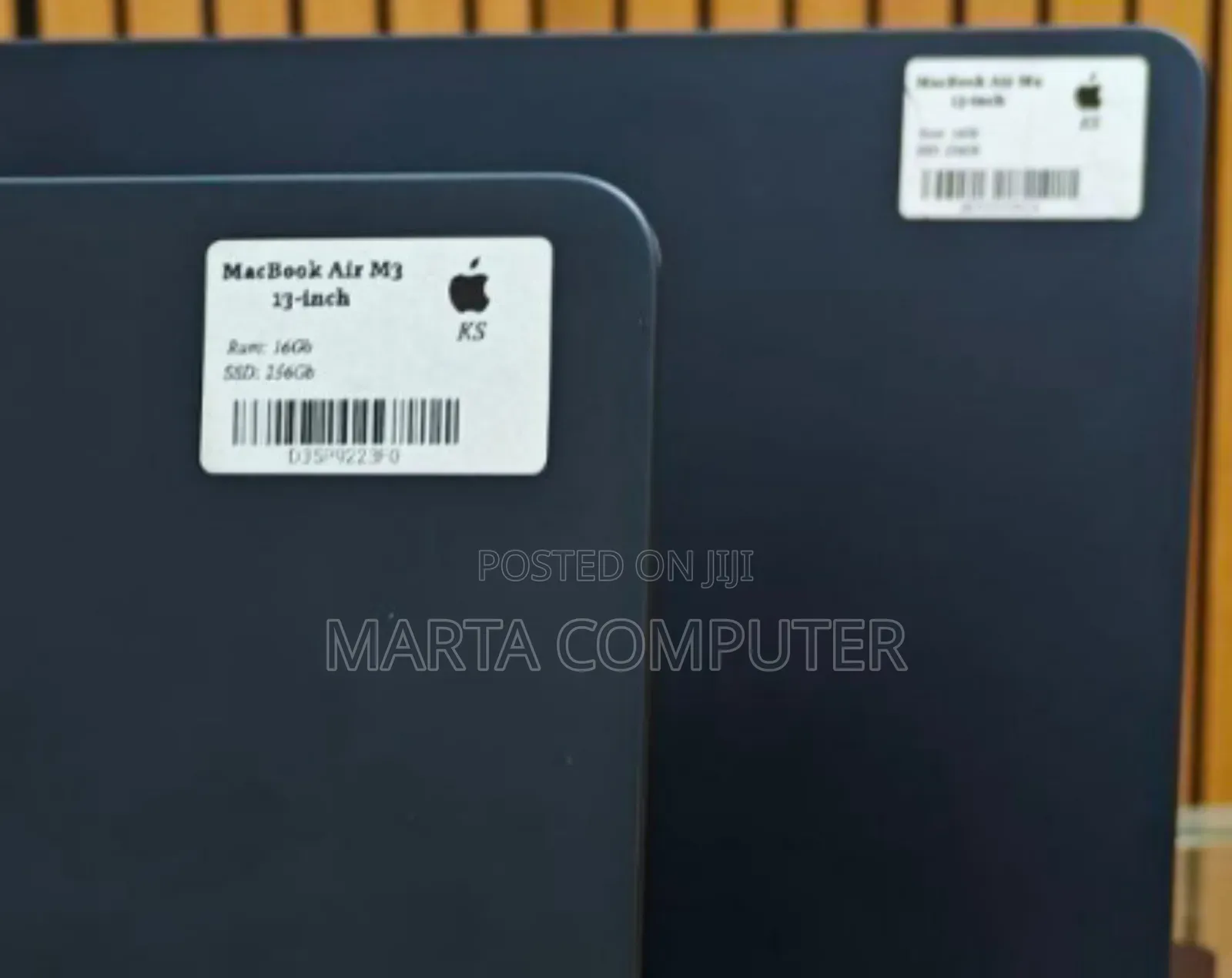 New Laptop Apple MacBook Air 2024 M3 15-Inch 8GB Apple M3 SSD 256GB