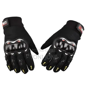 Photo - Full Finger Glove Bicycle, Motorcycle 