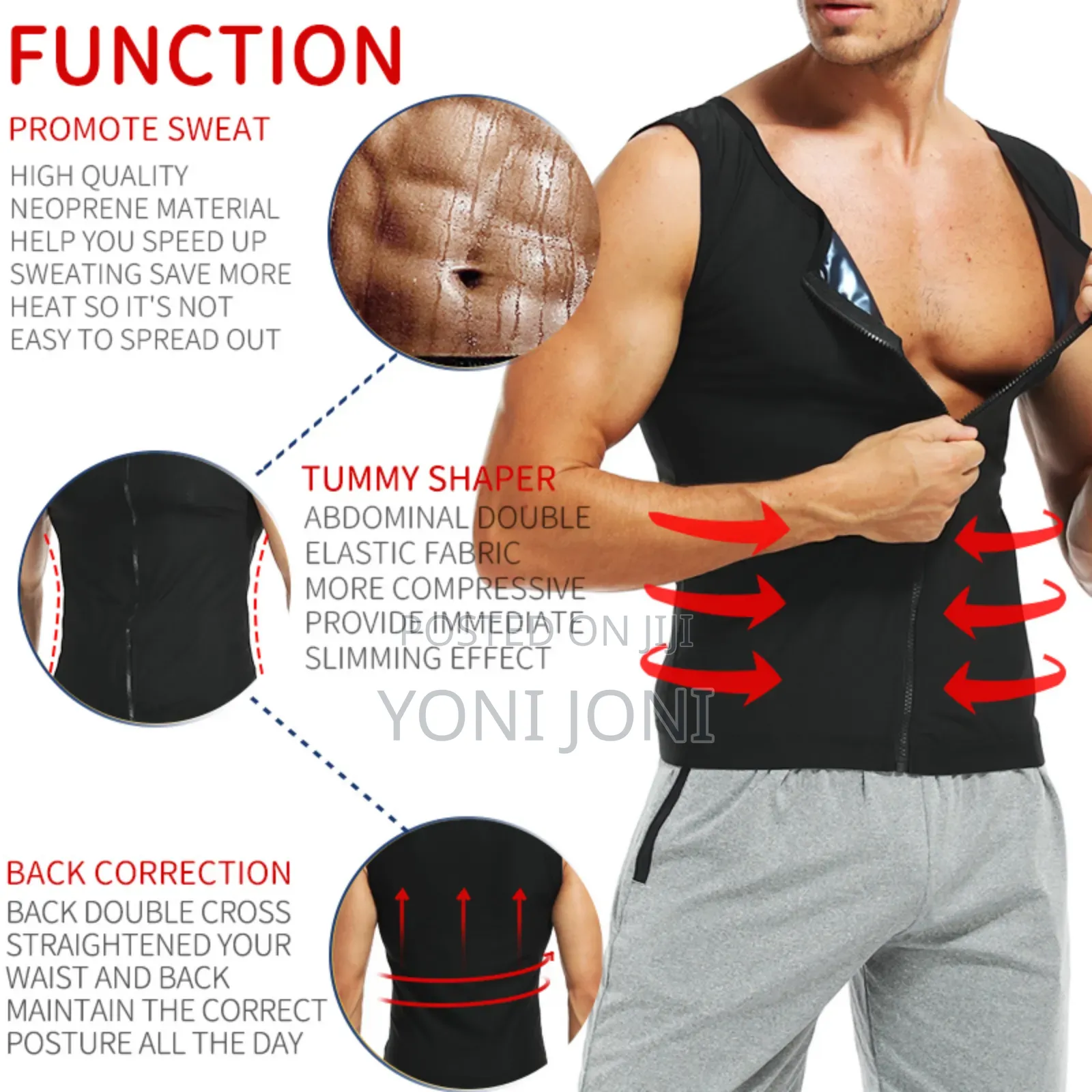Sweat Vest Exercise Wear