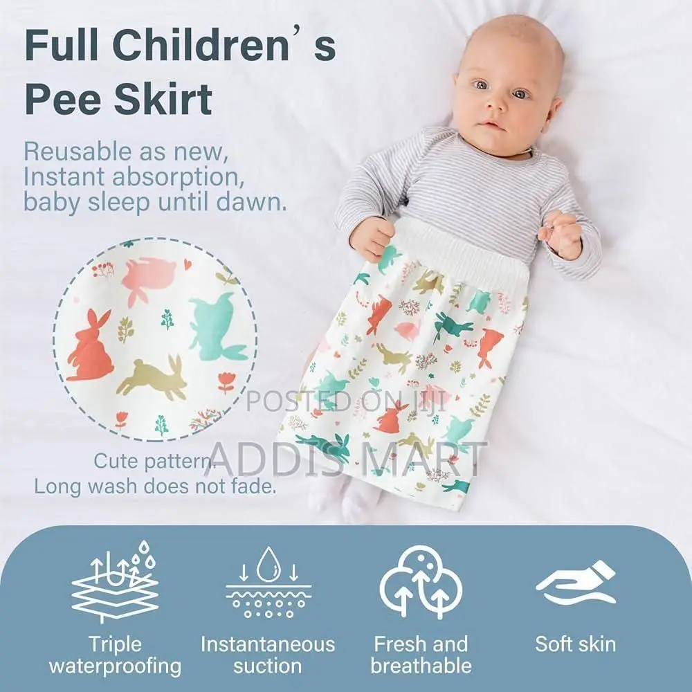 Waterproof Diaper Skirt for Baby