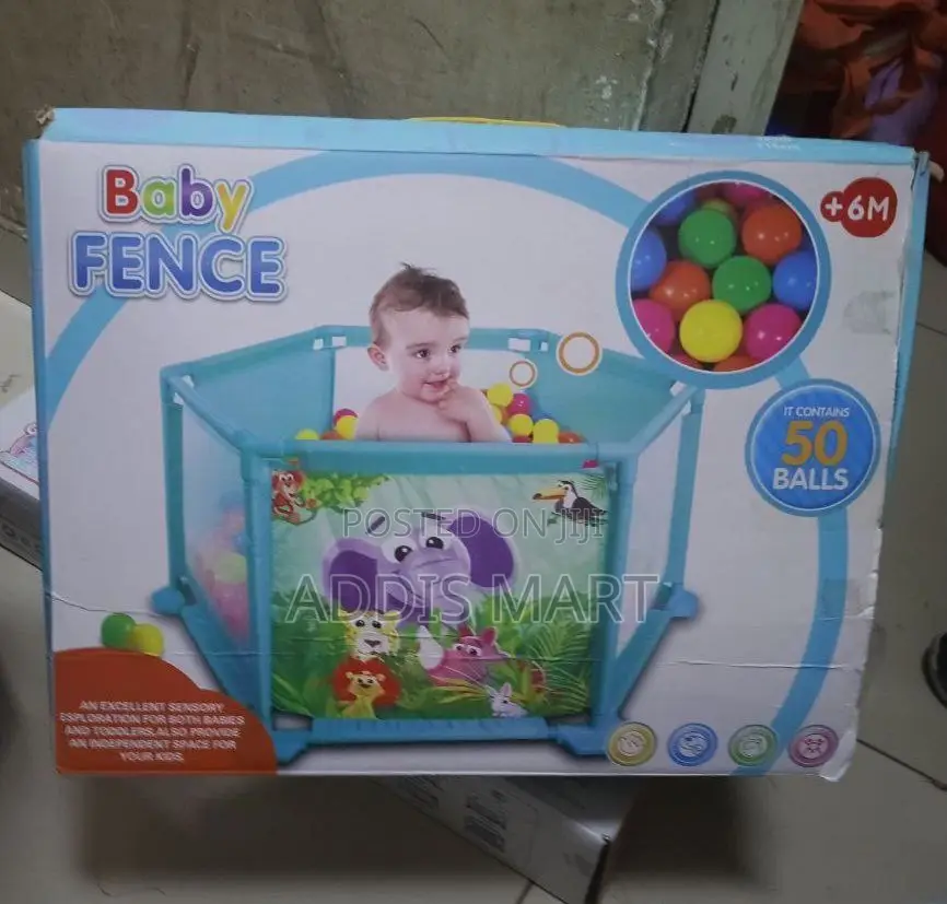 Foldable Children's Game Fence