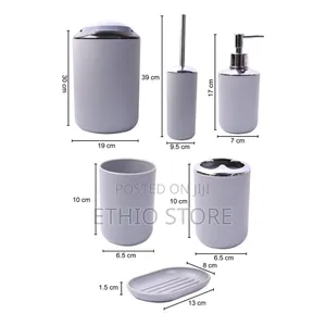 6 in 1 Bathroom Accessories