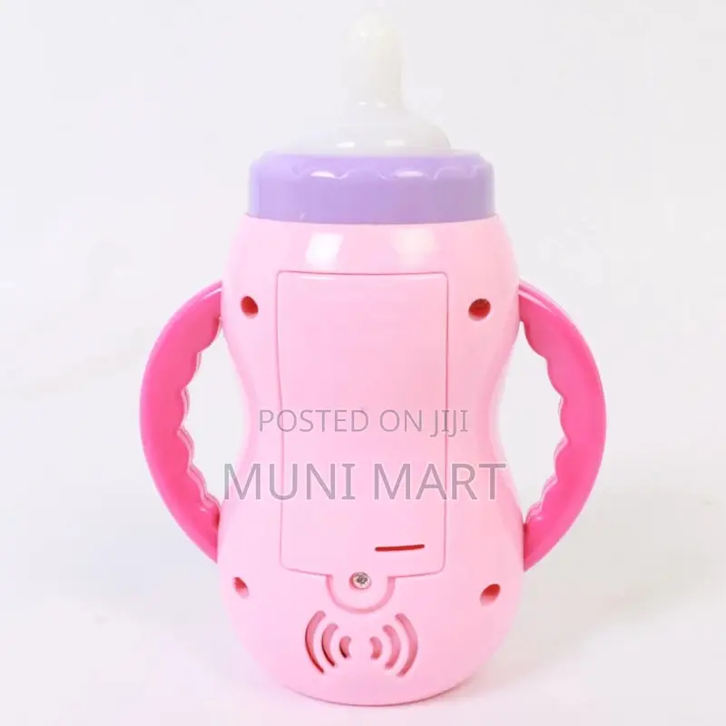 Musical Bottle Shaped Toy, Baby Toy Pepperona, Multicolor (White