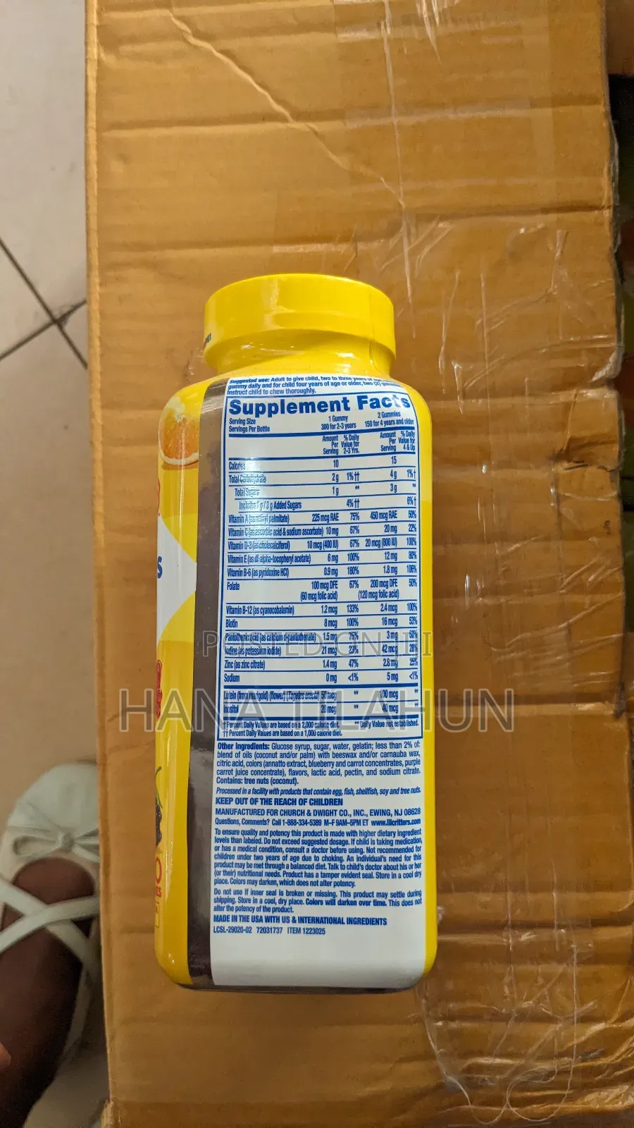 l'Il Critters Gummy Vites Multivitamin