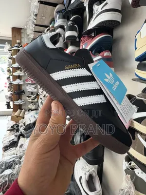 Photo - New Adidas Samba Black White Master Quality