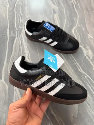New Adidas Samba Black White Master Quality