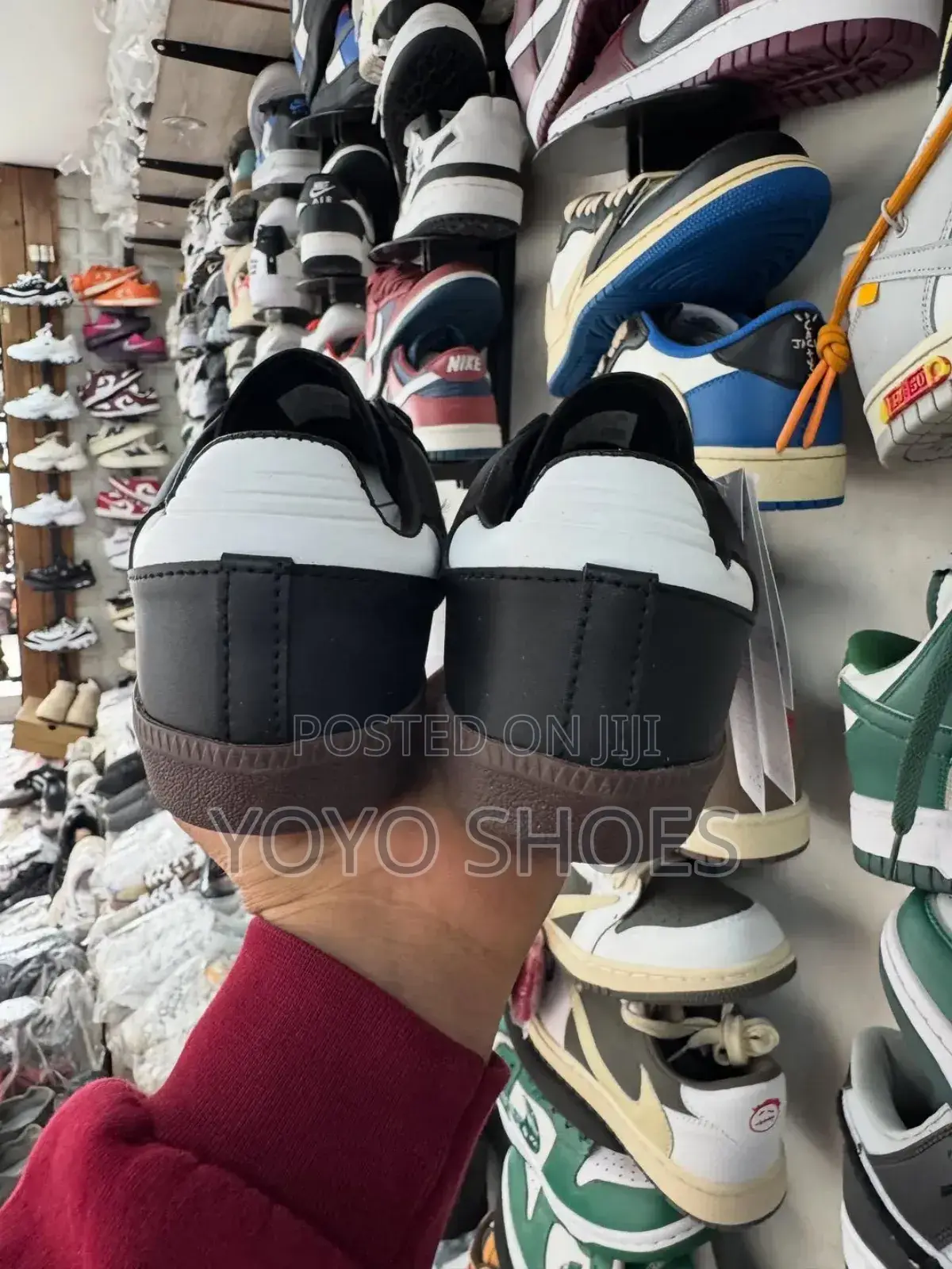 New Adidas Samba Black White Master Quality