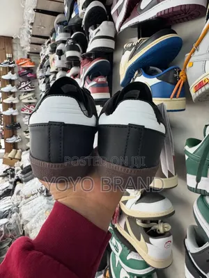 New Adidas Samba Black White Master Quality