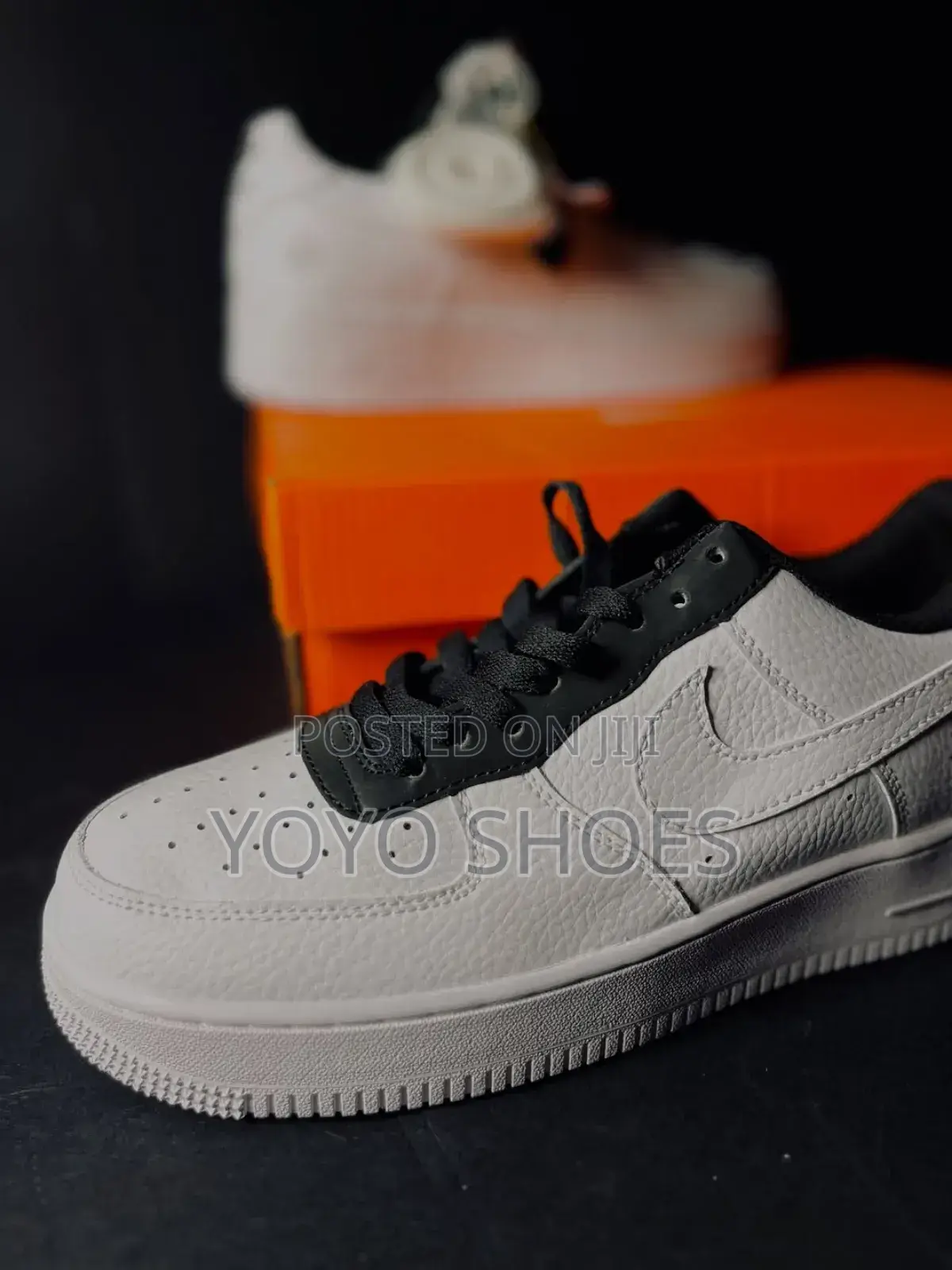 New Arrival White Blacke Coustom Nike Air Force 1