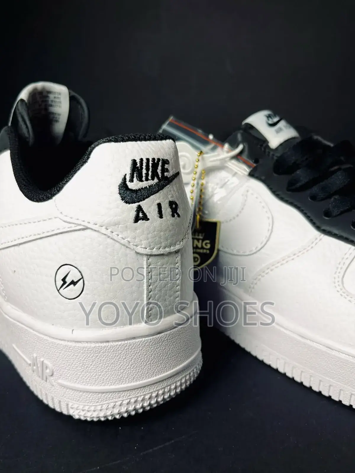New Arrival White Blacke Coustom Nike Air Force 1