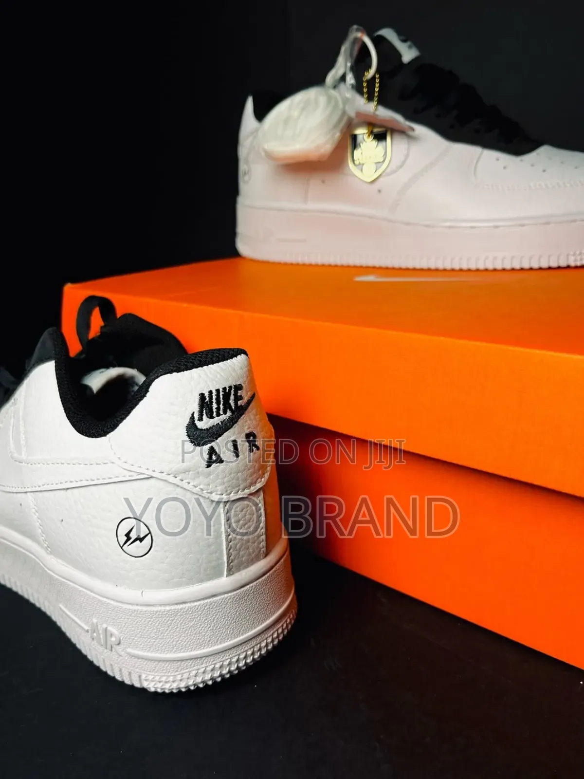 New Arrival White Blacke Coustom Nike Air Force 1