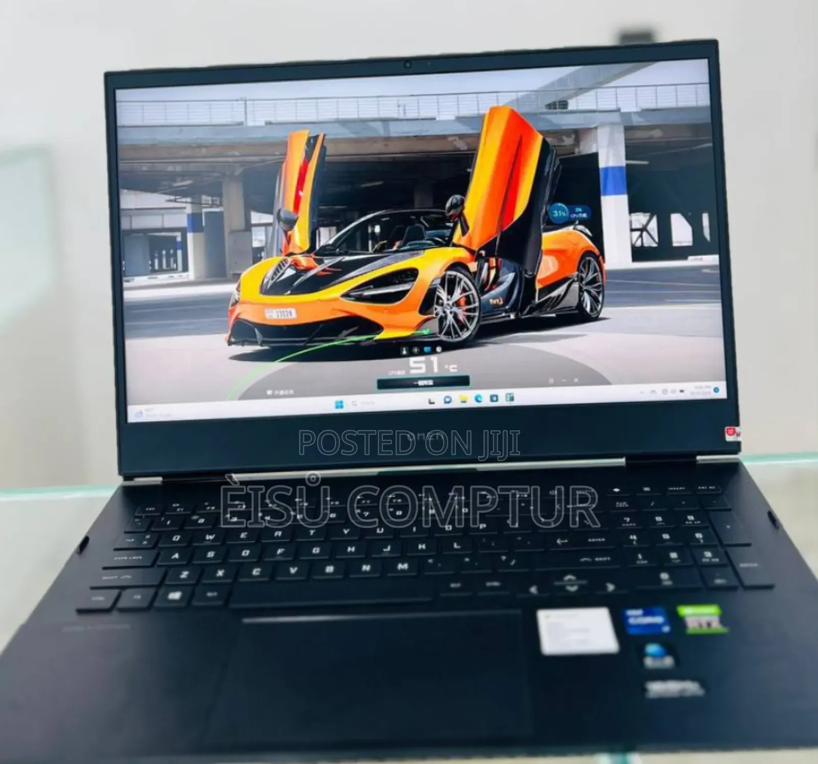 New Laptop HP Omen 17 16GB Intel Core I7 SSD 512GB