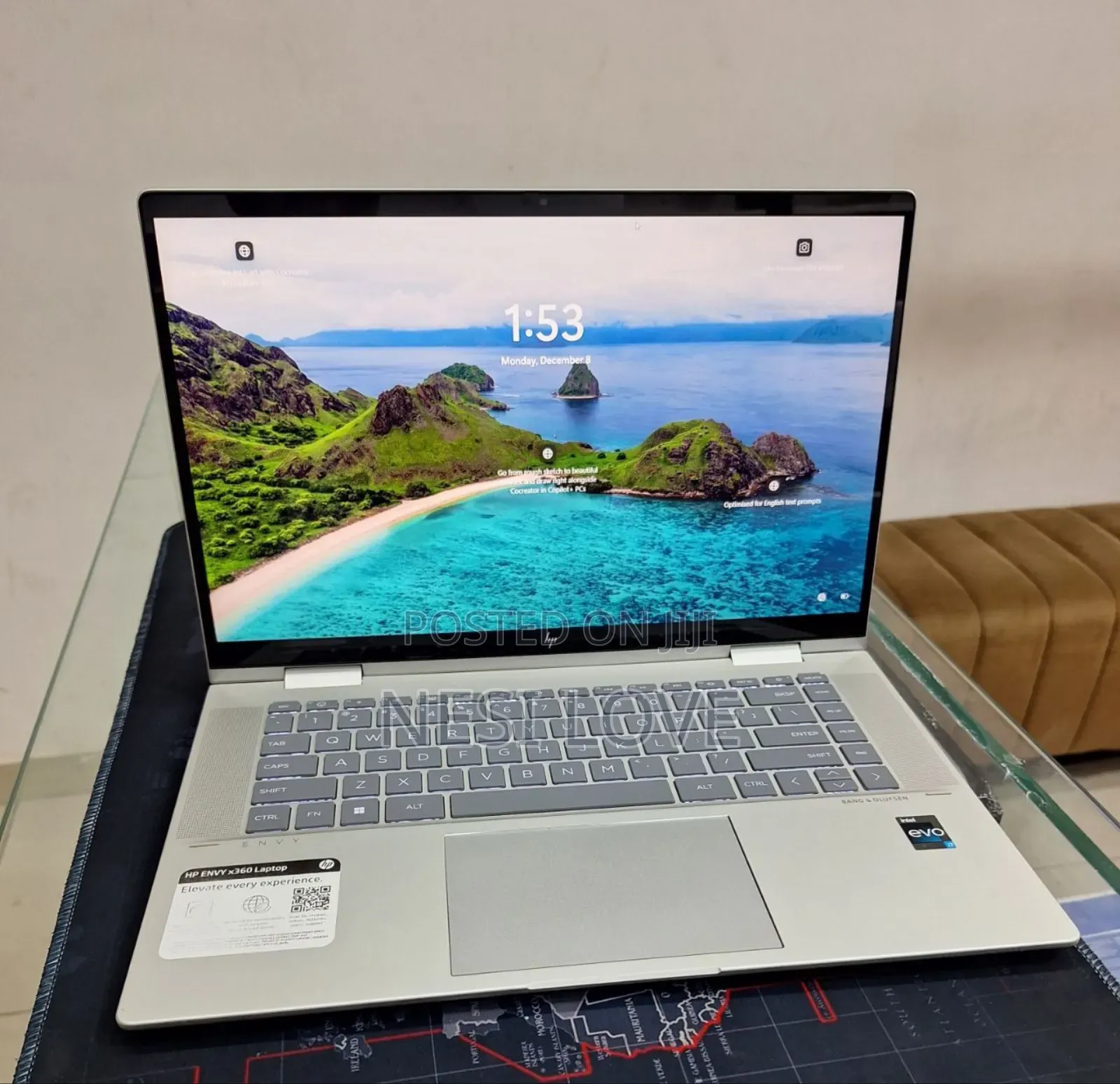 New Laptop HP Envy X360 16GB Intel Core I7 SSD 512GB