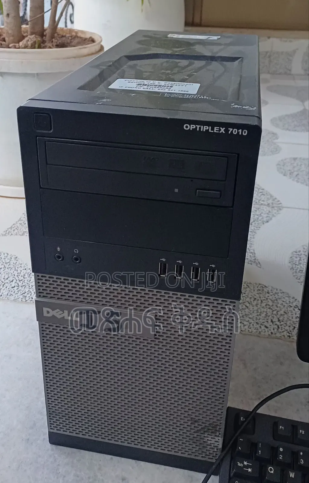 Desktop Computer Dell OptiPlex 7010 4GB Intel Core I5 HDD 500GB
