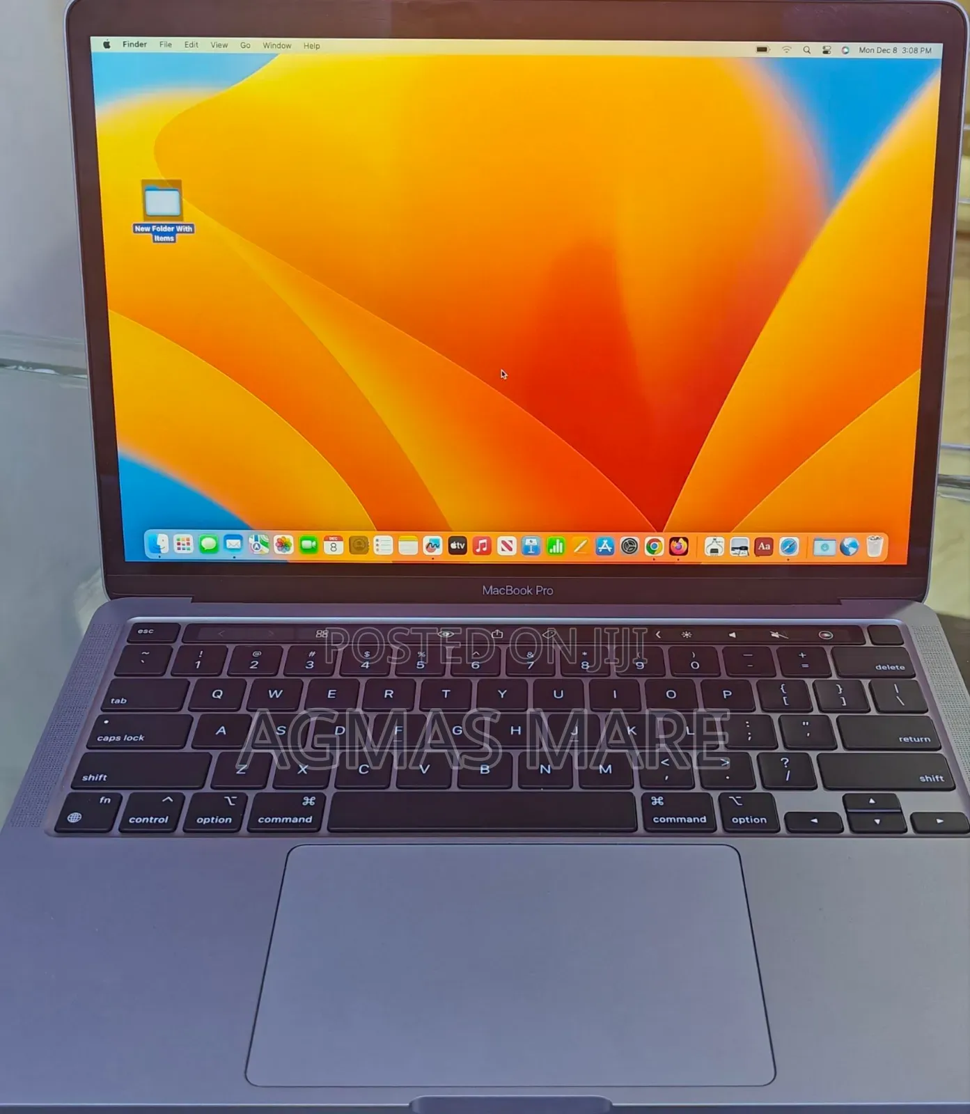 New Laptop Apple MacBook Pro 2022 M2 8GB Apple M2 SSD 256GB