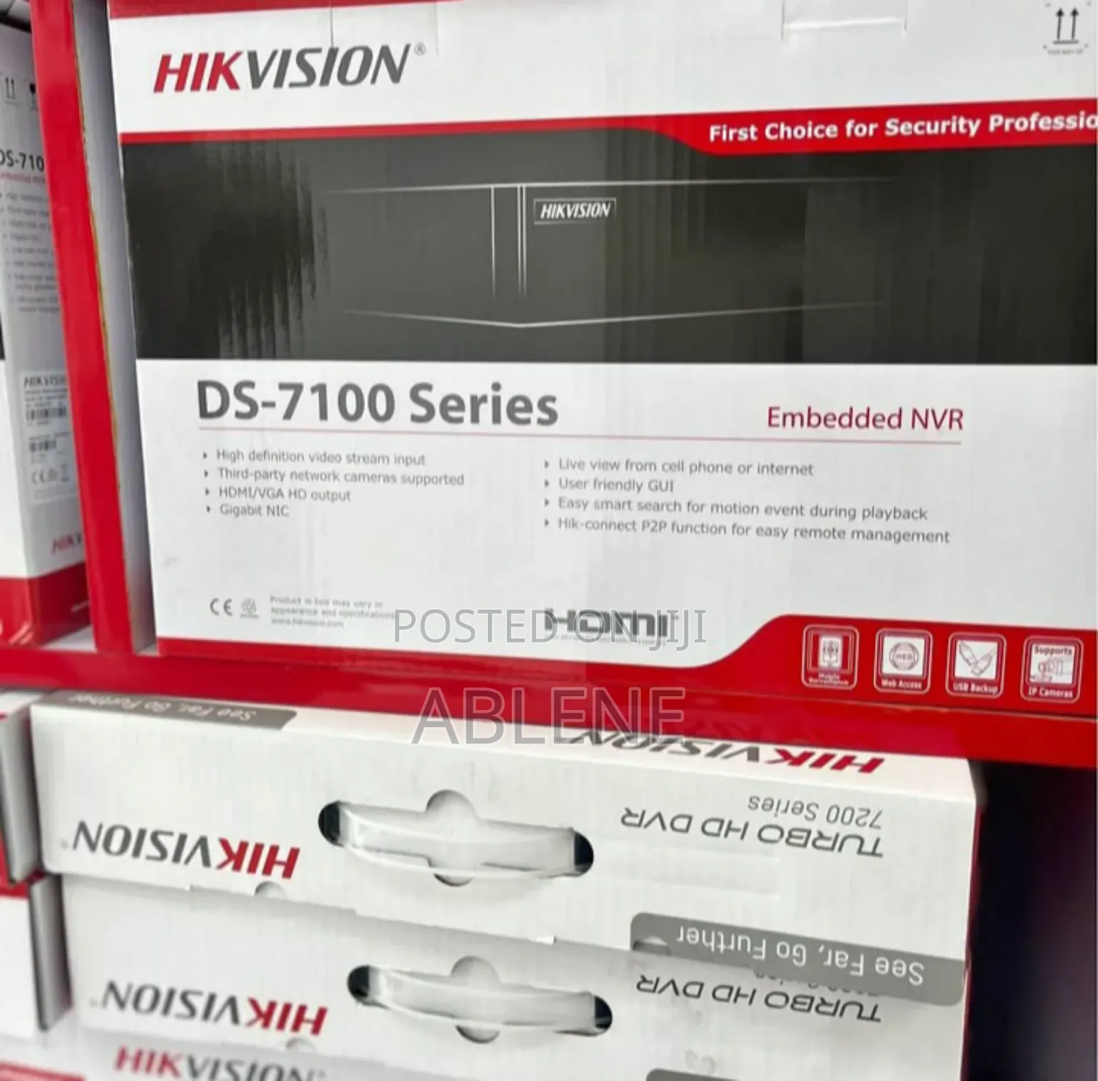 NVR 4 Chanal Hikvision