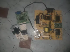 Photo - Dell Monitor Board With It's Power Supply