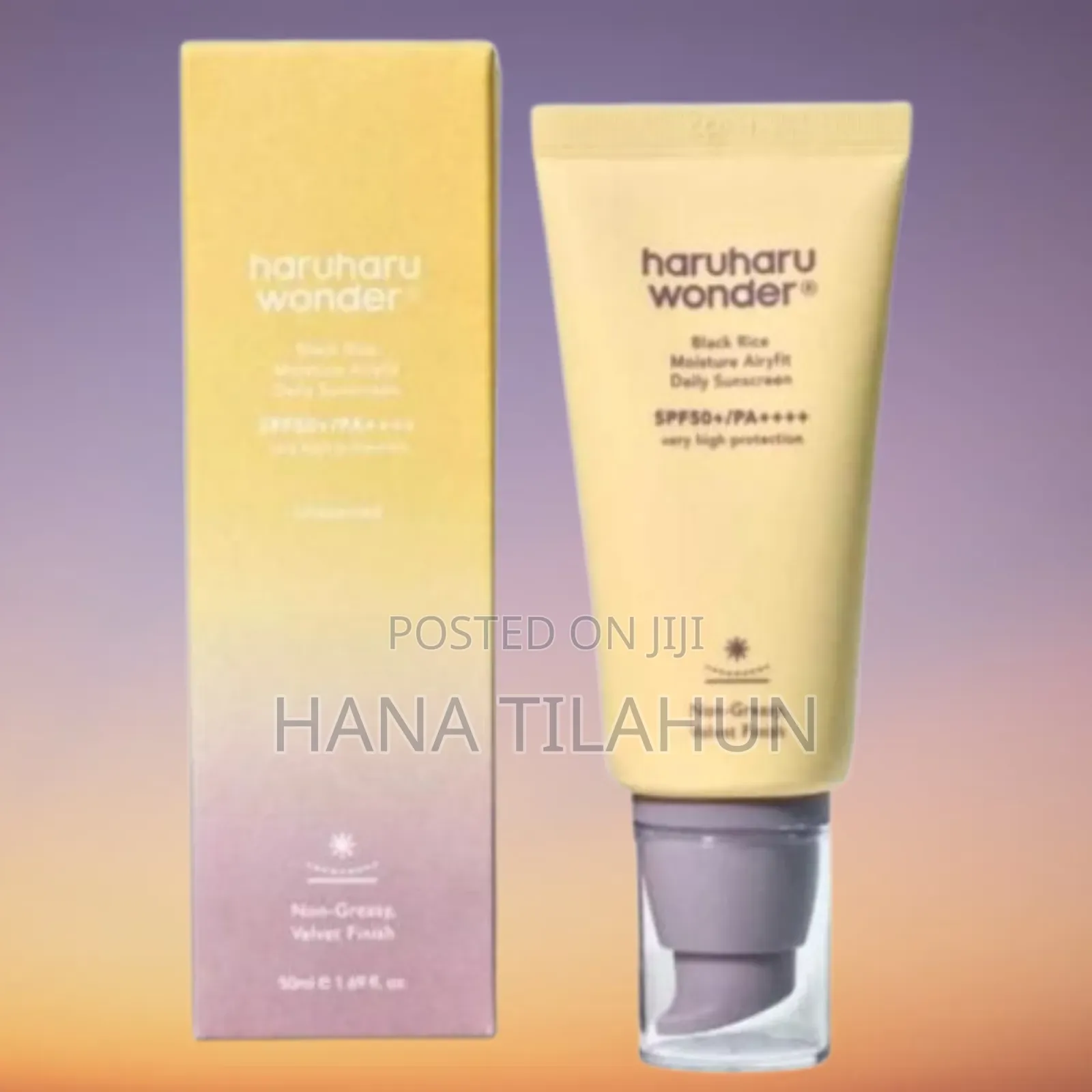 Haruharu Wonder Black Rice Moisture Airyfit Daily Sunscreen