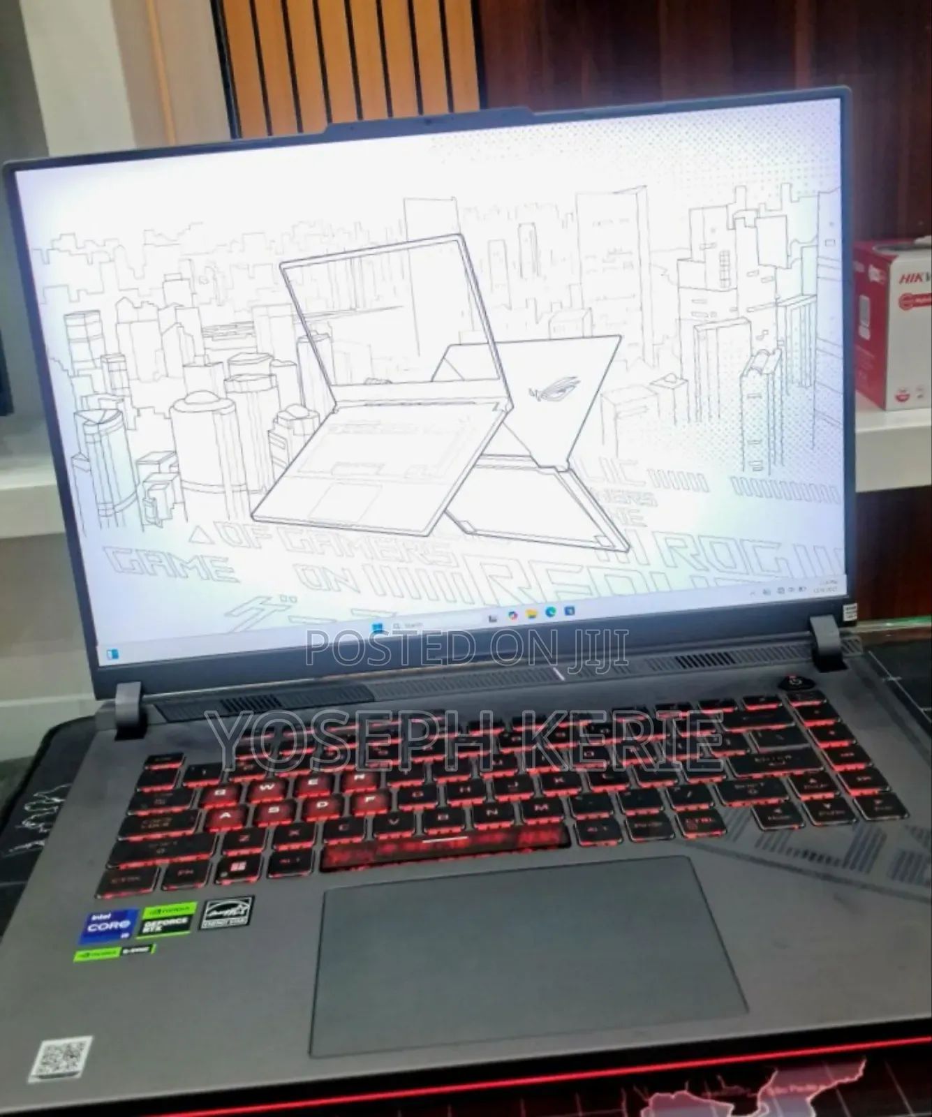 New Laptop Asus ROG Strix G16 G614 16GB Intel Core I9 SSD 1T