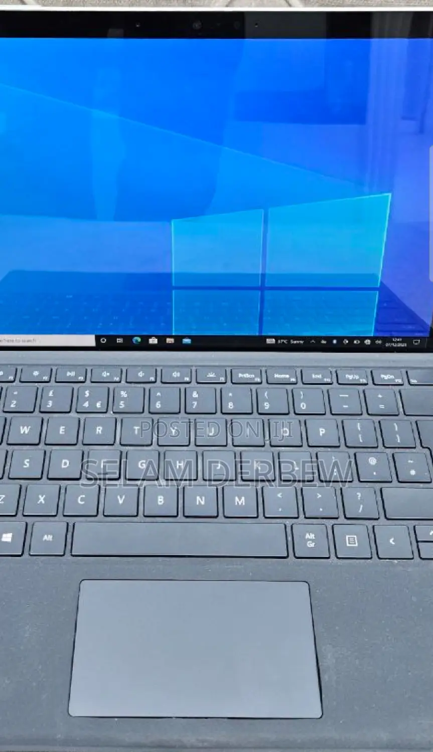 New Laptop Microsoft Surface Pro 7 16GB Intel Core I7 SSD 256GB