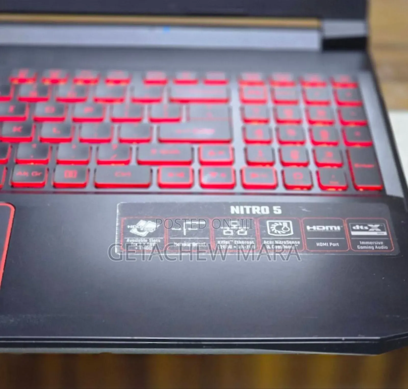 New Laptop Acer Nitro 5 16GB Intel Core I5 SSD 512GB