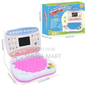 Photo - Kids Tablet Toddler Learning Pad With Teach Alphabet Numbers Word
