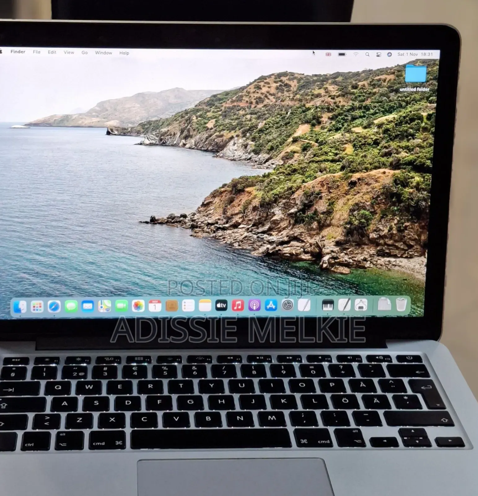 New Laptop 8GB Intel Core I7 SSD 256GB