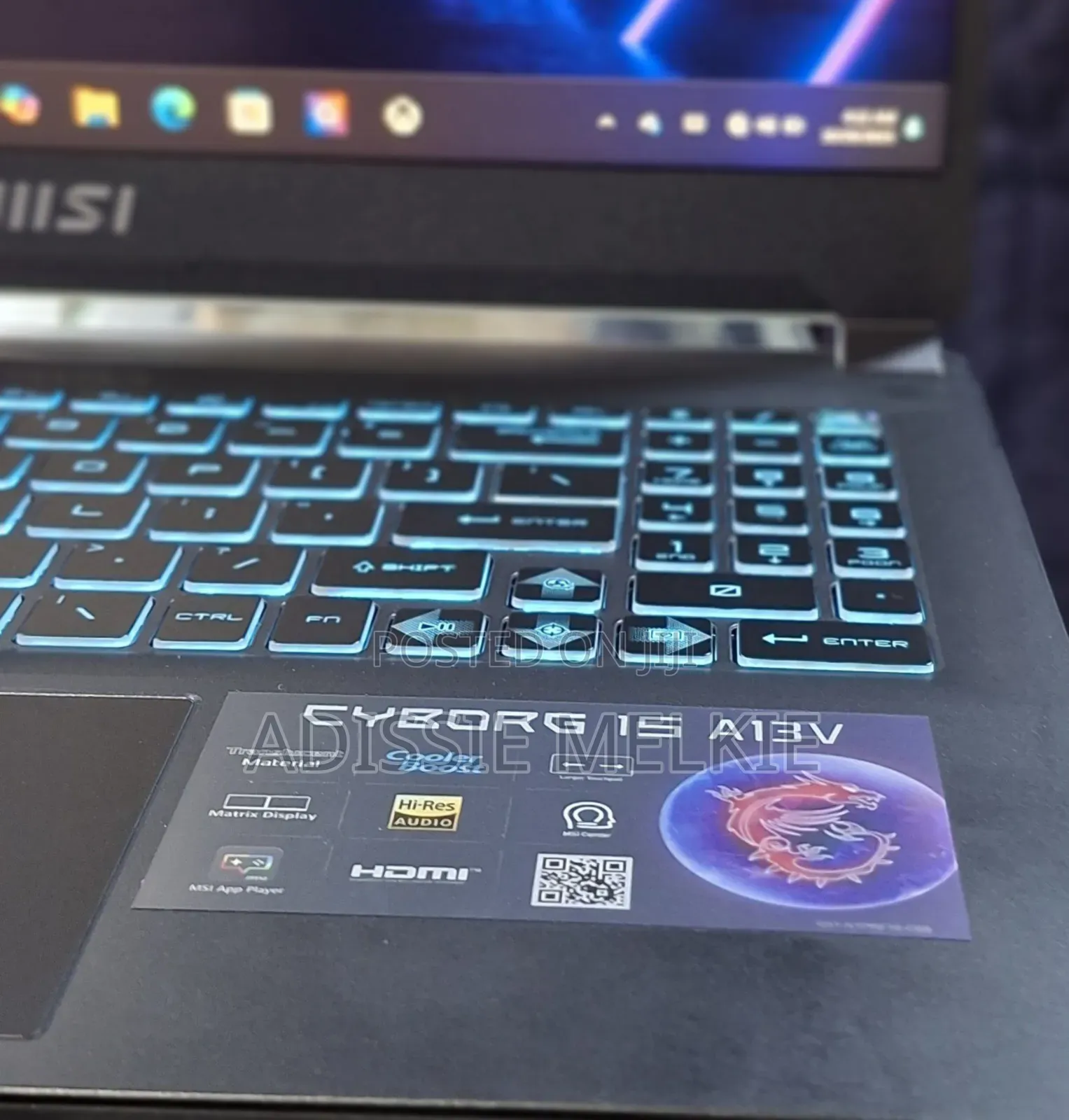 New Laptop MSI Crosshair 15 16GB Intel Core I7 SSD 512GB